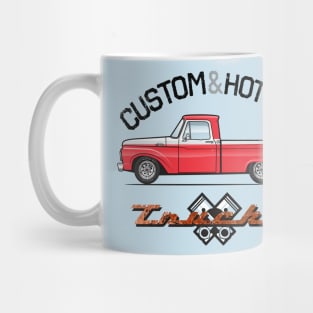 Custom Red and White Mug